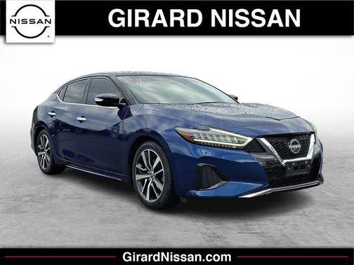 Deep Blue Pearl 2023 Nissan Maxima SV Xtronic CVT