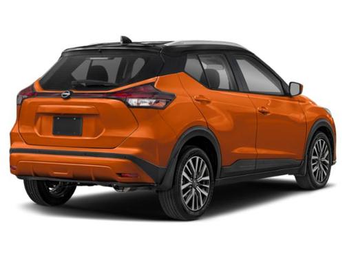 Monarch Orange Metallic/Super Black 2023 Nissan Kicks SV