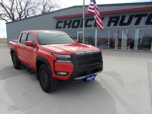 Afterburn Orange 2025 Nissan Frontier PRO-4X