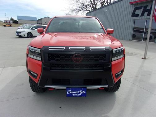 Afterburn Orange 2025 Nissan Frontier PRO-4X