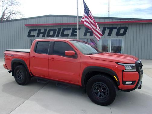 Afterburn Orange 2025 Nissan Frontier PRO-4X