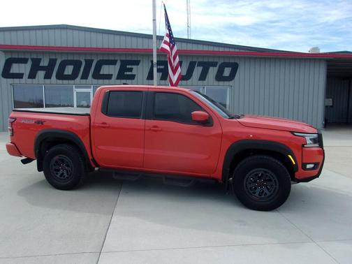 Afterburn Orange 2025 Nissan Frontier PRO-4X