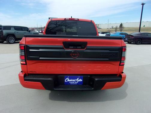 Afterburn Orange 2025 Nissan Frontier PRO-4X