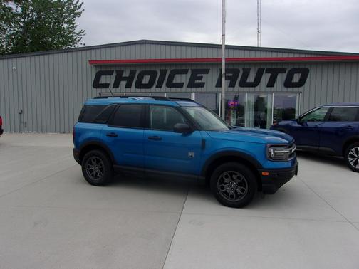 Velocity Blue Metallic 2022 Ford Bronco Sport Big Bend