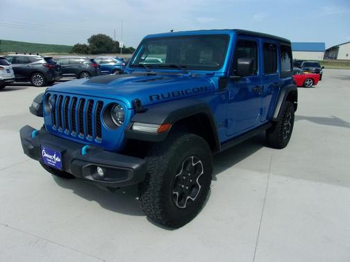 Hydro Blue Pearlcoat 2023 Jeep Wrangler 4xe Rubicon