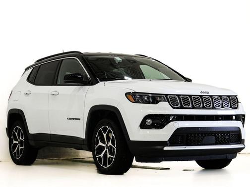 Bright White Clearcoat 2025 Jeep Compass Limited