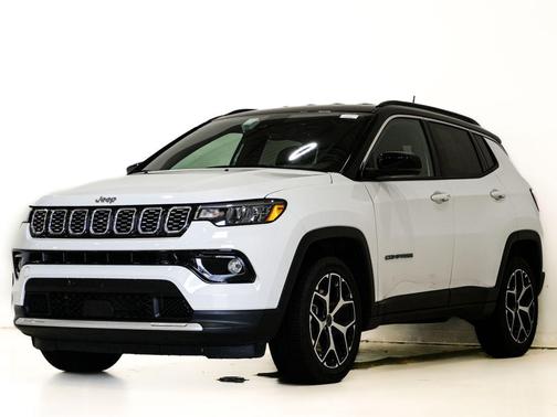 Bright White Clearcoat 2025 Jeep Compass Limited