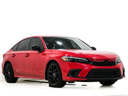 Rallye Red 2023 Honda Civic Sport