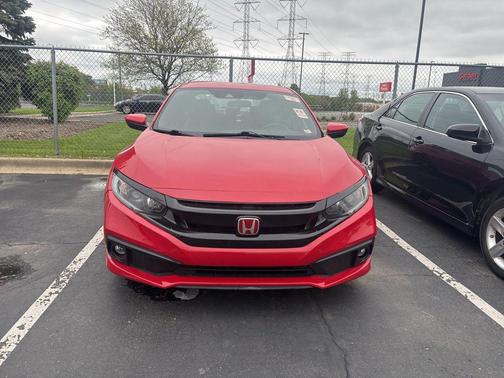 Rallye Red 2019 Honda Civic Sport