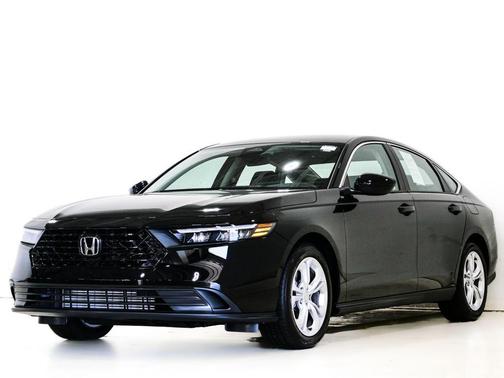 Crystal Black Pearl 2025 Honda Accord LX 1.5T