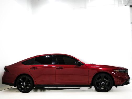 Radiant Red Metallic 2024 Honda Accord Hybrid Sport-L
