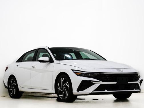 Serenity White 2024 Hyundai ELANTRA Limited