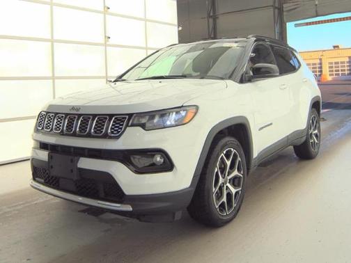 Bright White Clearcoat 2025 Jeep Compass Limited