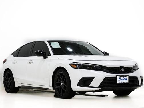White 2023 Honda Civic Sport