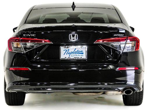 Black 2024 Honda Civic Sport