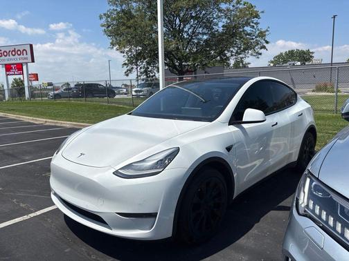 White 2021 Tesla Model Y Long Range