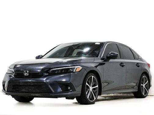Sonic Gray Pearl 2022 Honda Civic Touring