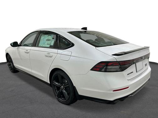 Platinum White 2026 Honda Accord Hybrid Sport-L