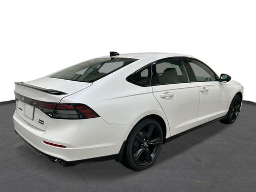Platinum White 2026 Honda Accord Hybrid Sport-L