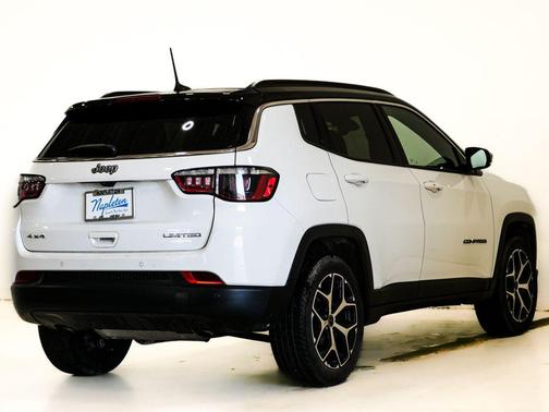 Bright White Clearcoat 2025 Jeep Compass Limited