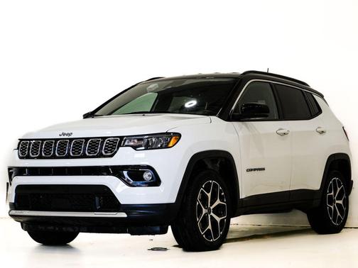 Bright White Clearcoat 2025 Jeep Compass Limited