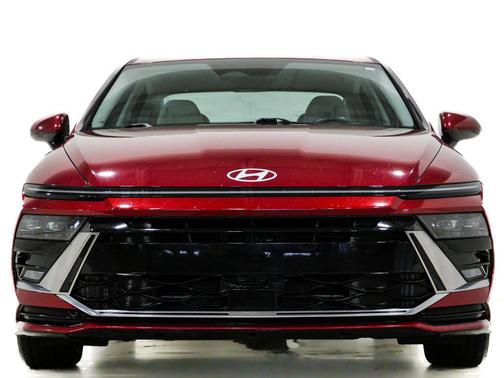 Ultimate red 2025 Hyundai SONATA Hybrid SE