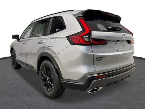 Silver 2026 Honda CR-V Hybrid Sport-L AWD