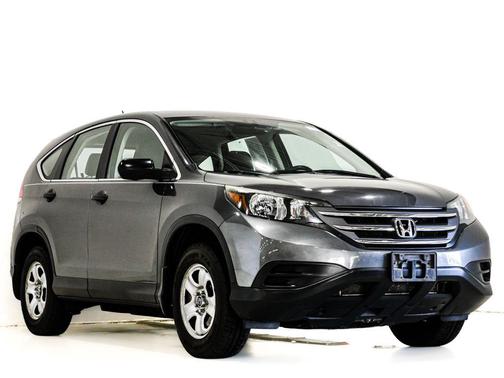 Gray 2013 Honda CR-V LX