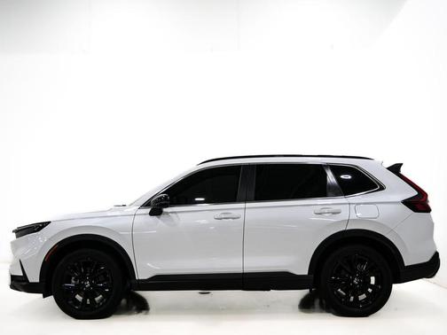 White 2025 Honda CR-V Hybrid Sport Touring AWD