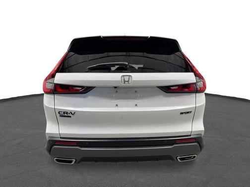 Platinum White 2026 Honda CR-V Hybrid Sport-L AWD