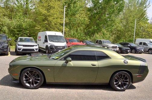 Green 2021 Dodge Challenger R/T Scat Pack