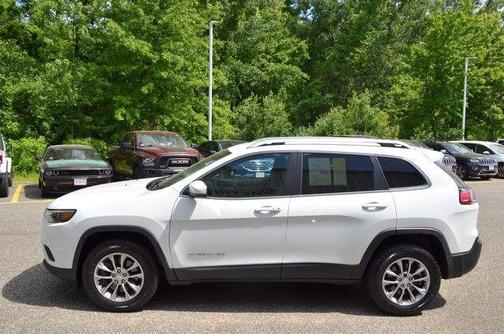 Bright White Clearcoat 2021 Jeep Cherokee Latitude Lux