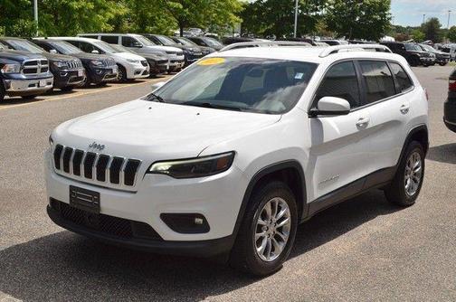 Bright White Clearcoat 2021 Jeep Cherokee Latitude Lux