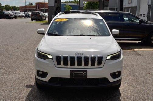 Bright White Clearcoat 2021 Jeep Cherokee Latitude Lux