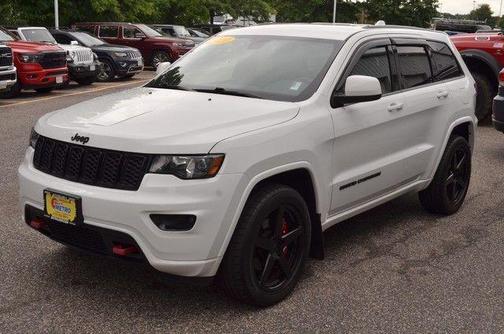 Bright White Clearcoat 2020 Jeep Grand Cherokee Altitude