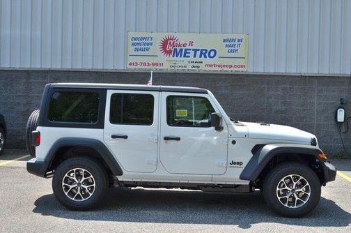 Bright White Clearcoat 2026 Jeep Wrangler Sport