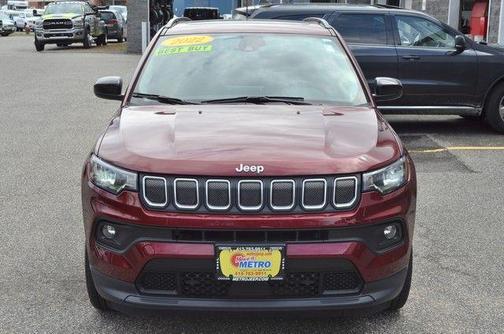 Velvet Red Pearlcoat 2022 Jeep Compass Latitude