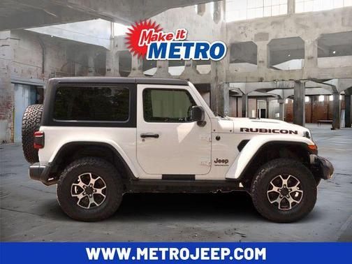 Bright White Clearcoat 2019 Jeep Wrangler Rubicon