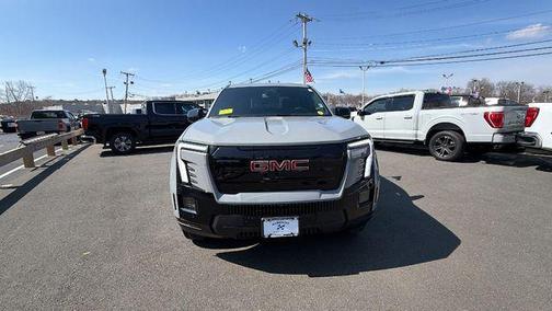 Thunderstorm Gray 2026 GMC Sierra EV Extended Range Elevation