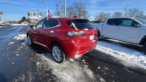 Brilliant Red 2026 Buick Envision Avenir AWD
