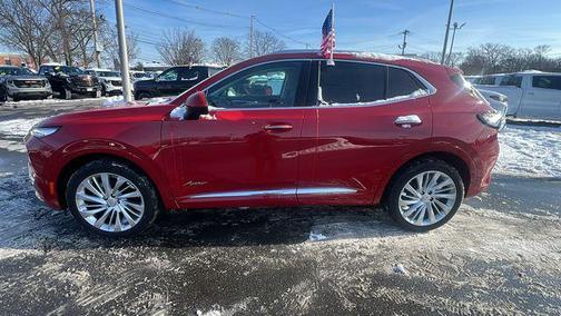 Brilliant Red 2026 Buick Envision Avenir AWD