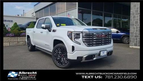 Glacier White Tricoat 2026 GMC Sierra 1500 Denali