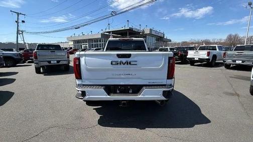 Glacier White Tricoat 2026 GMC Sierra 3500 Denali