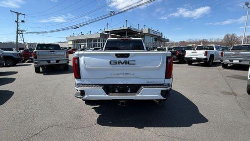 Glacier White Tricoat 2026 GMC Sierra 3500 Denali