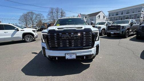 Glacier White Tricoat 2026 GMC Sierra 3500 Denali