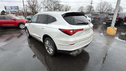 Platinum White Pearl 2023 Acura MDX Advance Package