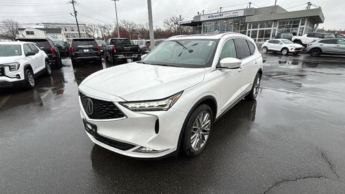 Platinum White Pearl 2023 Acura MDX Advance Package