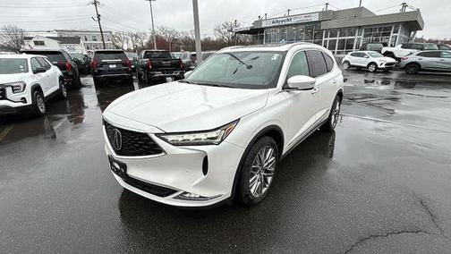 Platinum White Pearl 2023 Acura MDX Advance Package