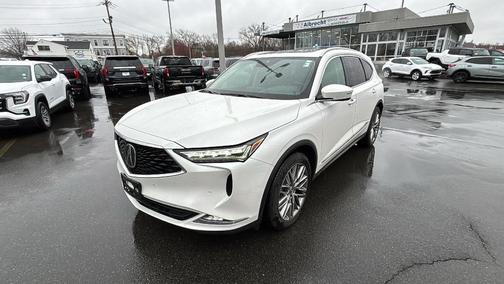 Platinum White Pearl 2023 Acura MDX Advance Package