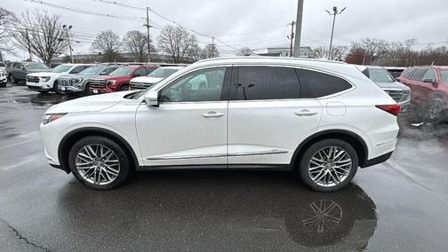 Platinum White Pearl 2023 Acura MDX Advance Package